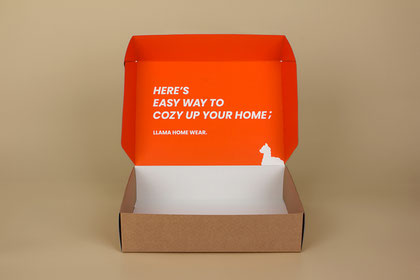 라마홈 크라프트 박스 패키지 제작 썸네일 이미지