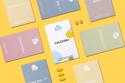 코사헬스 영양제 패키지 제작 썸네일 이미지