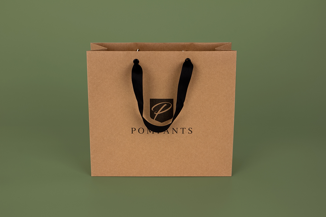 브릴리 POMPANTS 쇼핑백 제작 썸네일 이미지